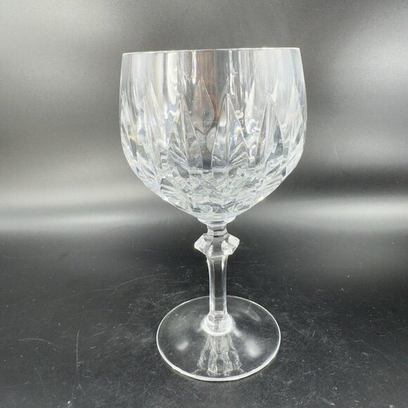 Gorham Crystal LA SCALA Clear Drinking Glass Stemware Goblet Single Glass 6.5in - Picture 16 of 16